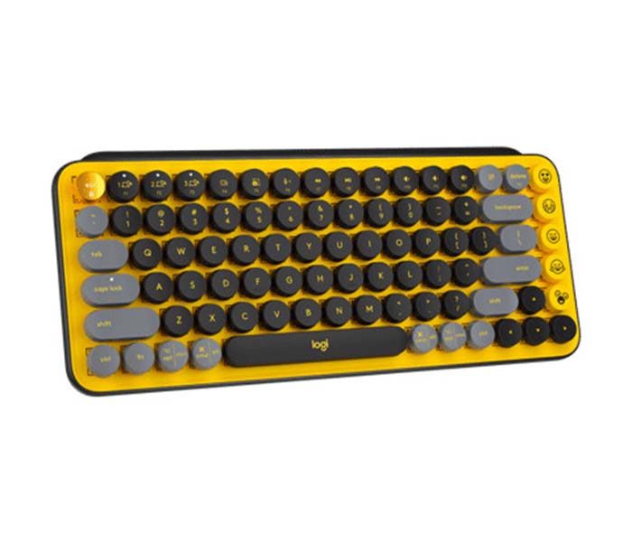 TNC Store Bàn phím Logitech POP Keys Blast Yellow